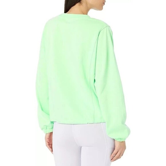 Columbia Women's Trek Seasonal Pullover Sweatshirt Bright Green Size XL - Picture 2 of 2